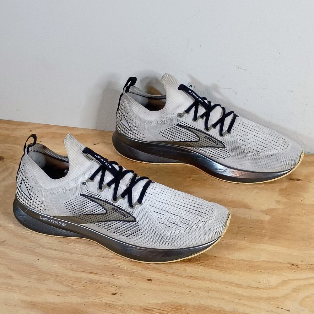 Brooks Levitate StealthFit 5 Men's Running Shoes Size 14 Gray 1103721D135...